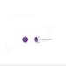BOMA Belle Mini Studs with Purple Turquoise