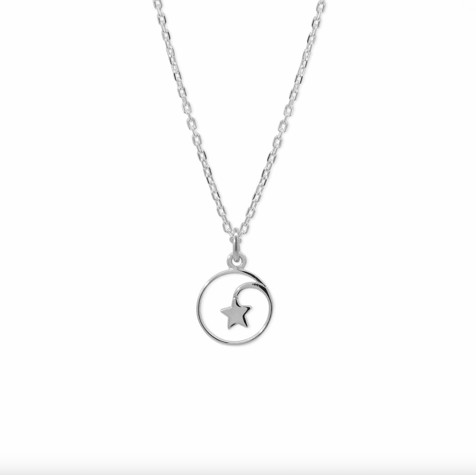 Boma Shooting Star Open Circle Necklace