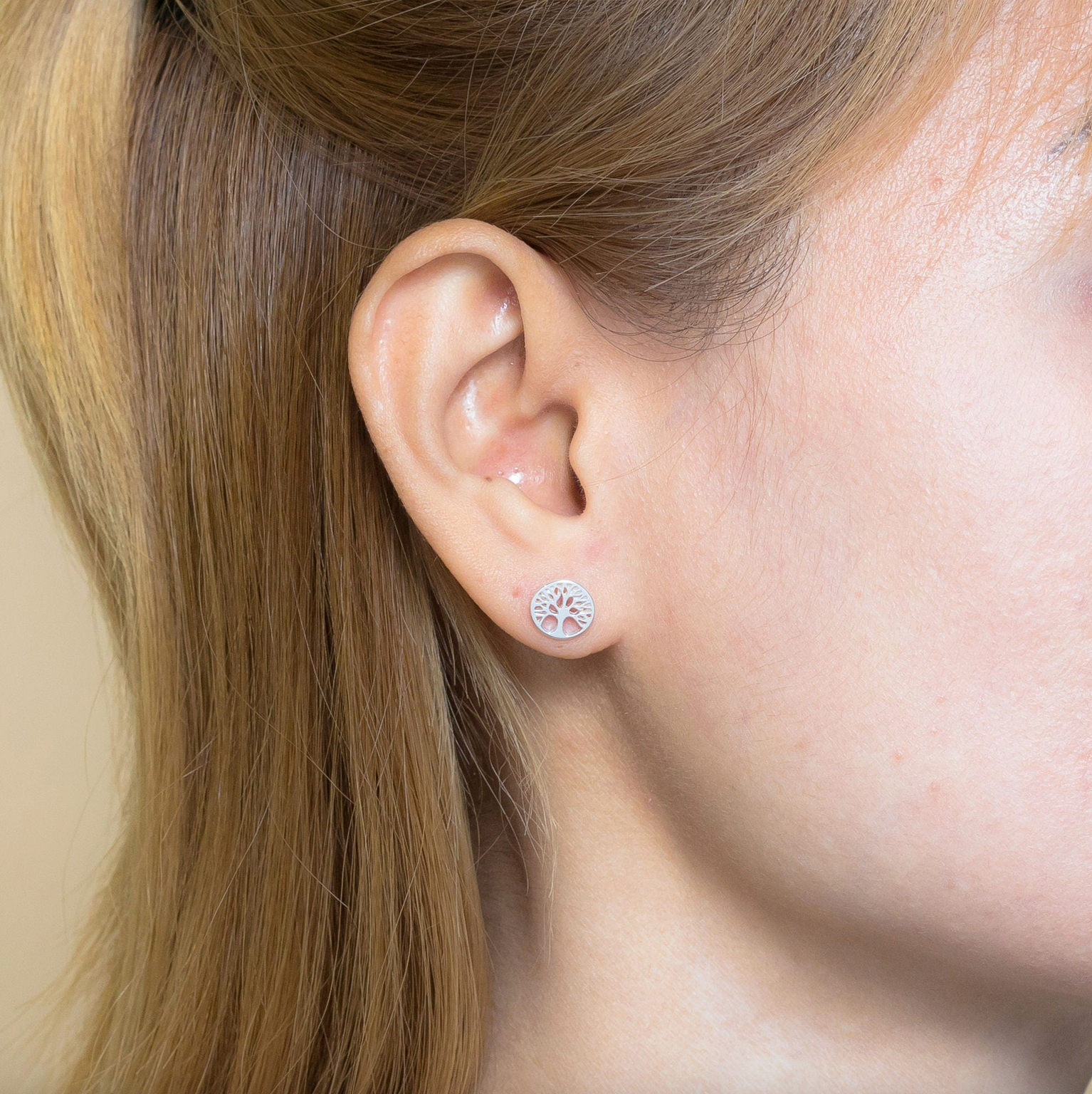 Boma Tree of Life Stud Earrings