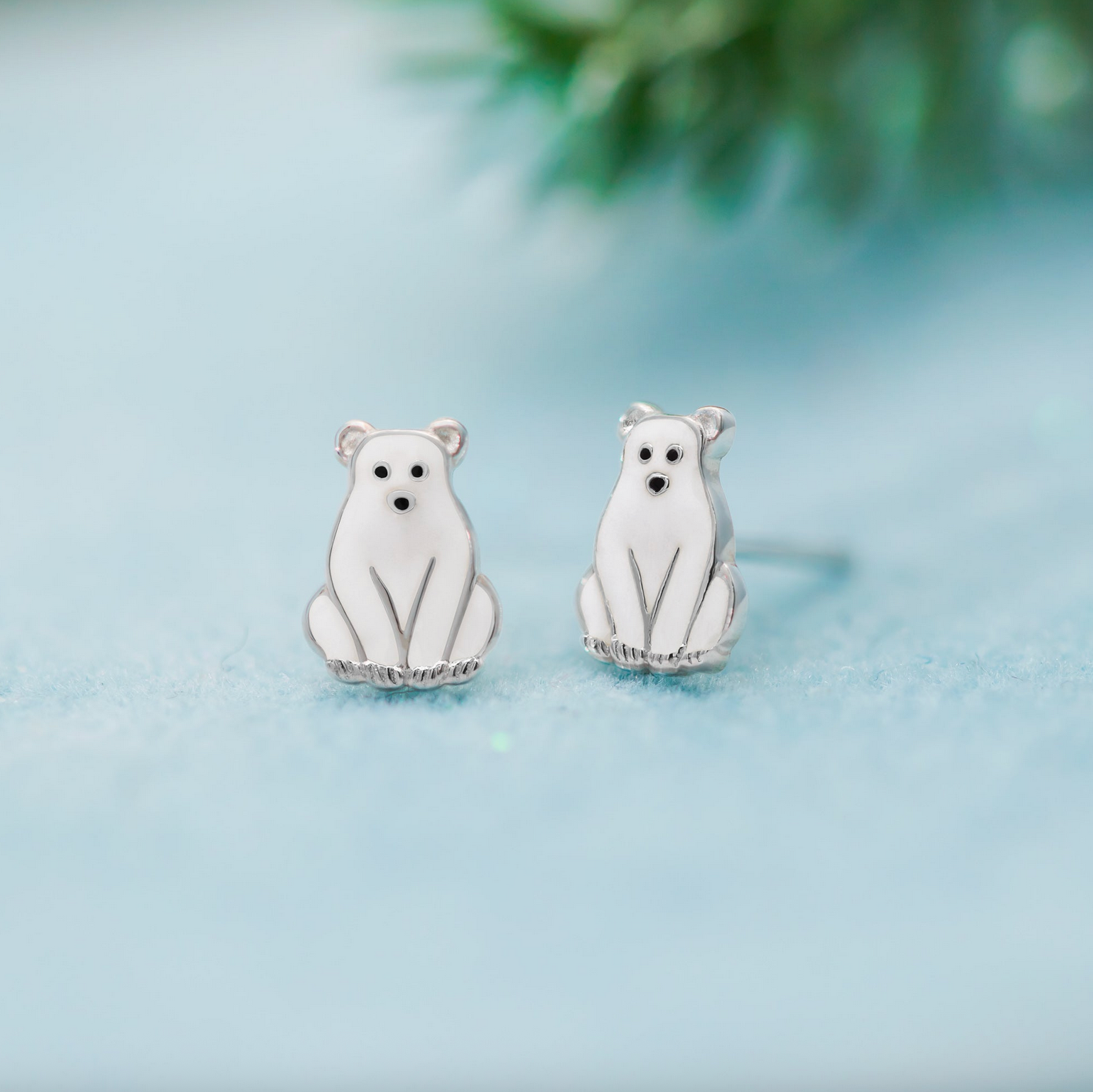 BOMA Polar Bear Studs