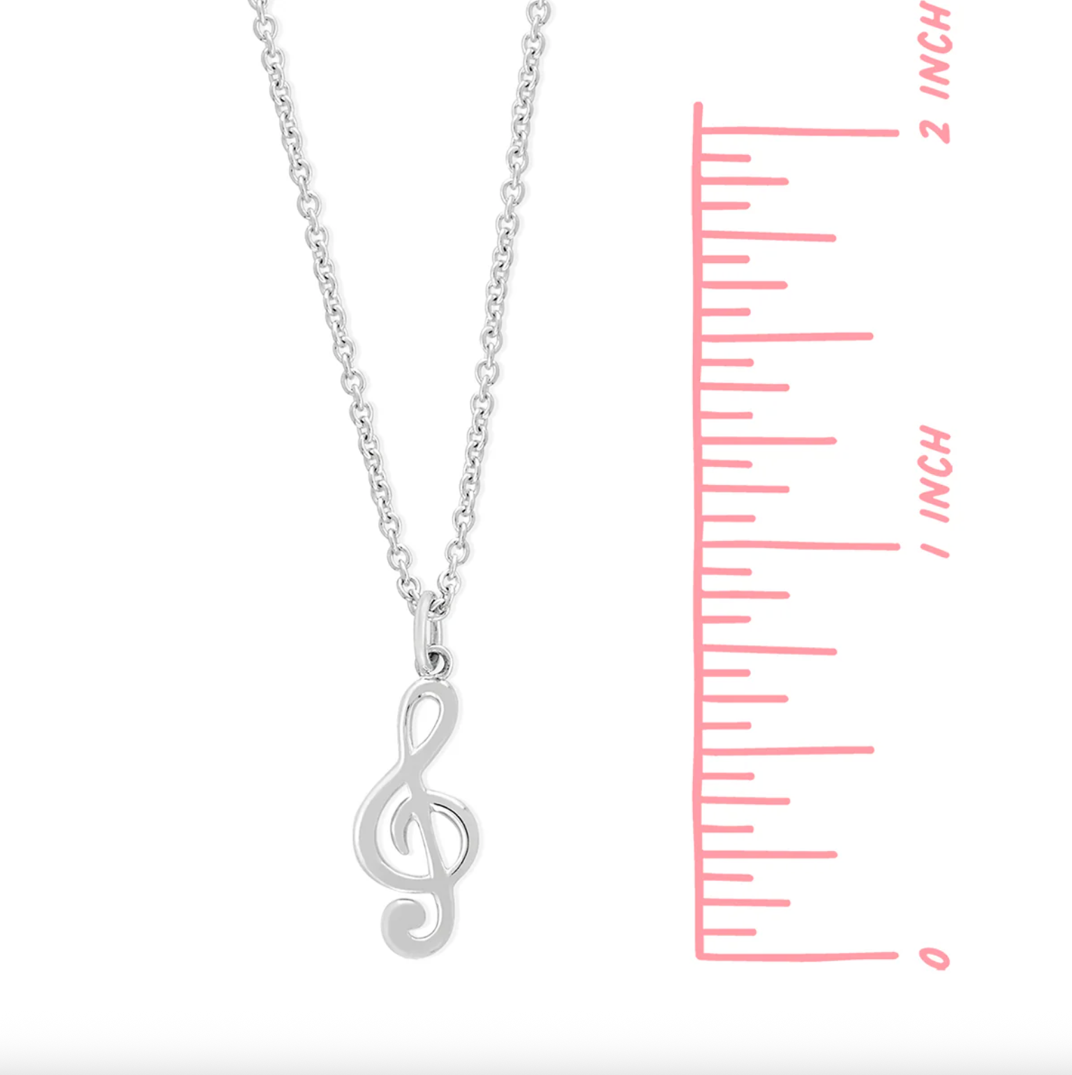 BOMA Treble Cleff Necklace