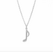 Boma Sterling Silver Eighth Note Music Necklace