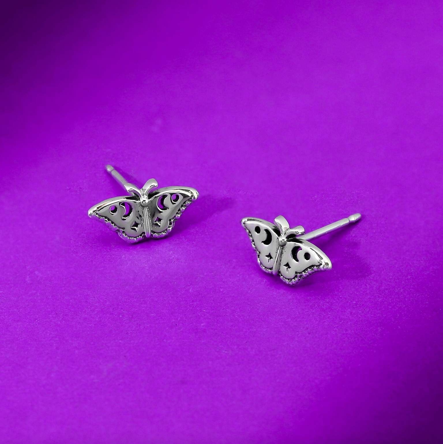 BOMA Elegant Butterfly/Moth Studs