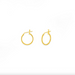 Boma Belle Gold Vermeil Hoops