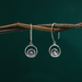 Boma Orbit Earrings with Amethyst