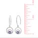 Boma Orbit Earrings with Amethyst