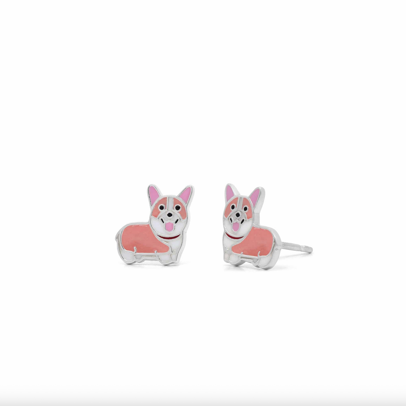 Boma Happy Corgi Stud Earrings