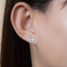 Boma Blue Whale Stud Earrings
