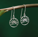 Boma Sterling Silver Radiant Sunrise Drop Earrings