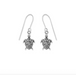 Boma Mandala Turtle Sterling Silver Earrings