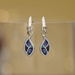 Boma Leaf Flow Earrings with Abalone
