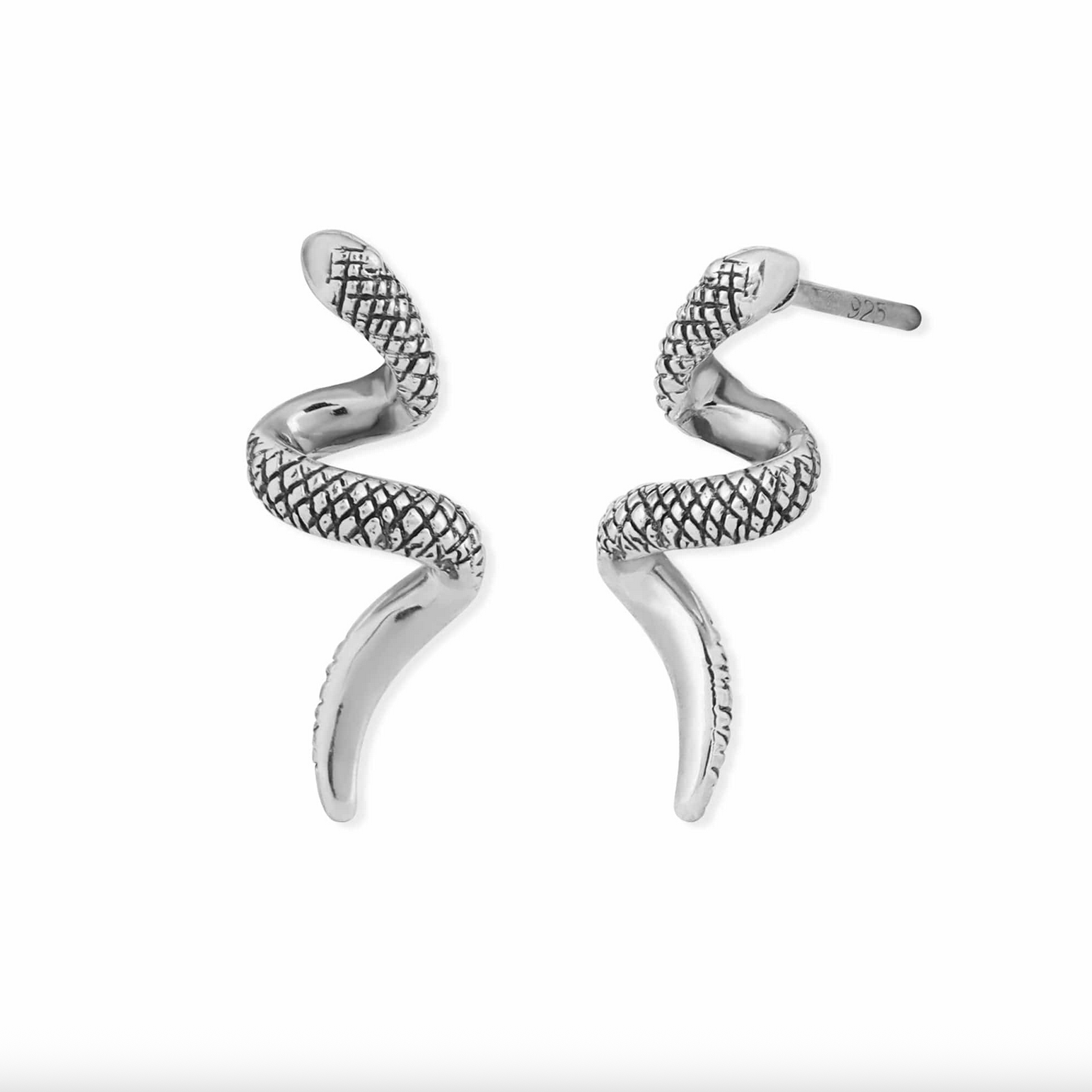 BOMA Slythering Snake Stud Earrings