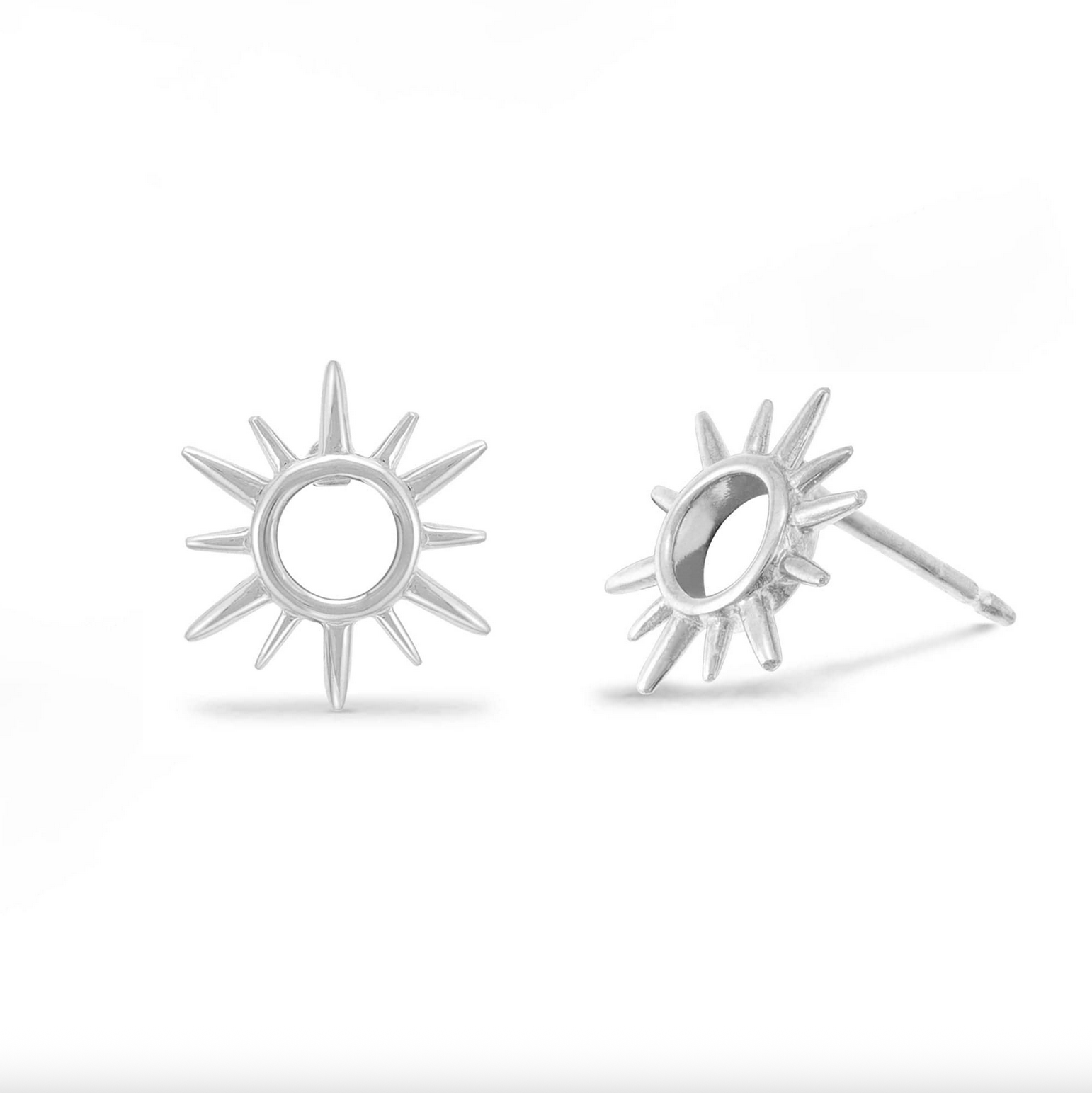 Boma Sunburst Open Circle - Silver