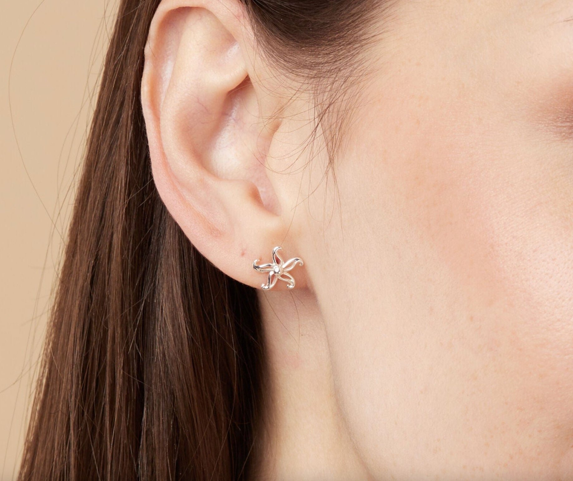 Boma Jasmine Blossom Stud Earrings