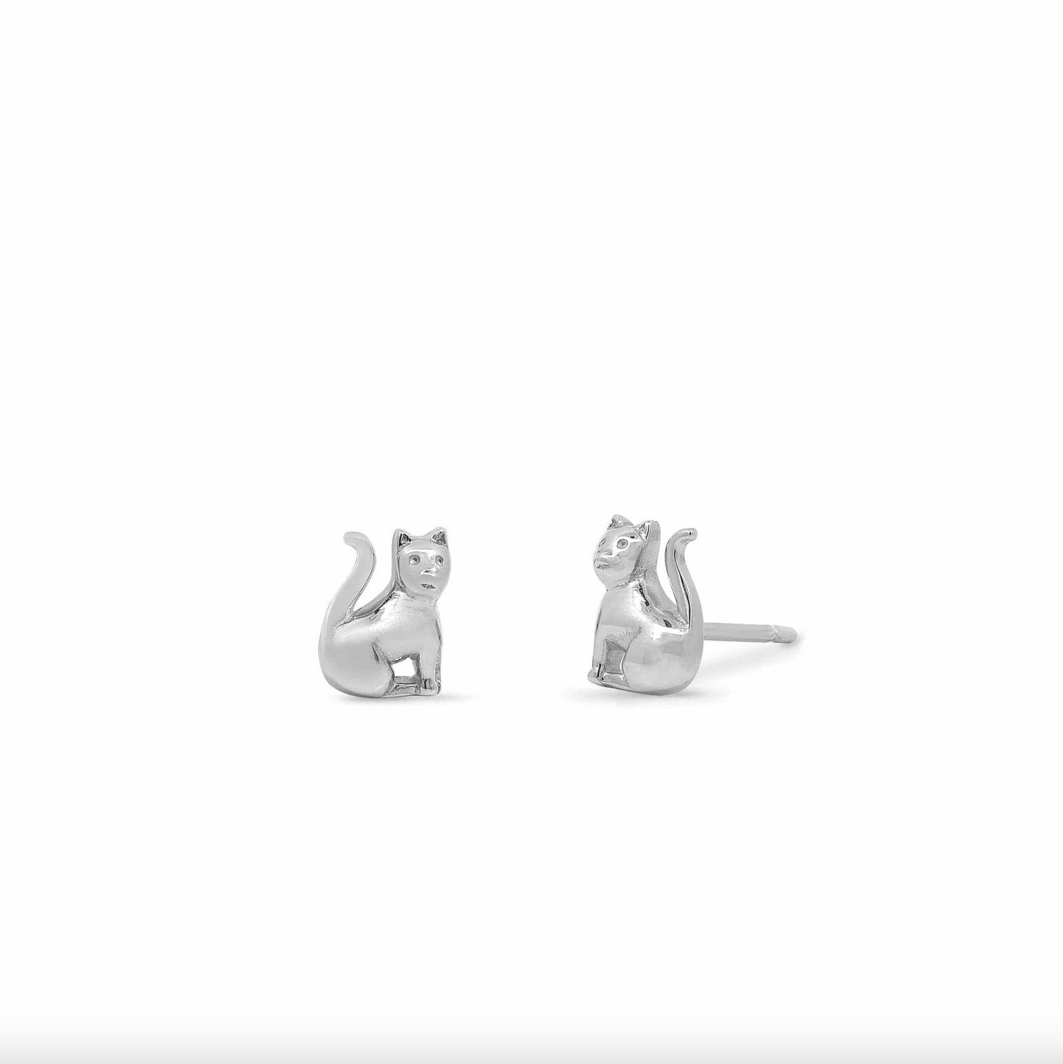 Boma Sitting Cat Stud Earrings