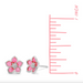 Boma Cherry Blossom Stud Earrings