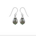 Boma Large Pearl Dangle Earrings - Grey