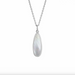 Boma Alina Drop Bezel Necklace with Mother of Pearl