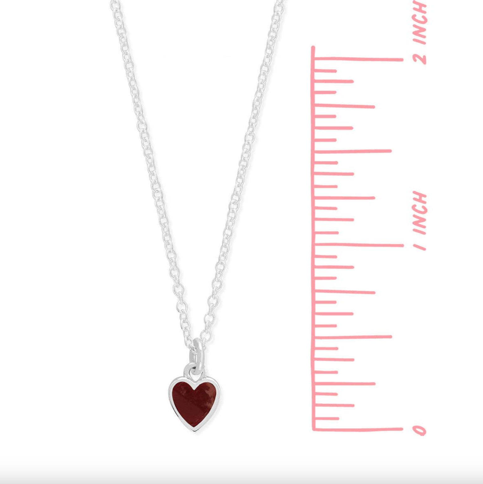 BOMA Belle Heart Necklace with Turquoise