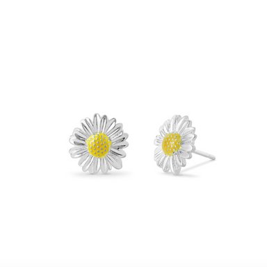 Boma Sunflower Yellow Resin Studs