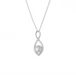 BOMA Twisting Pearl Necklace - White