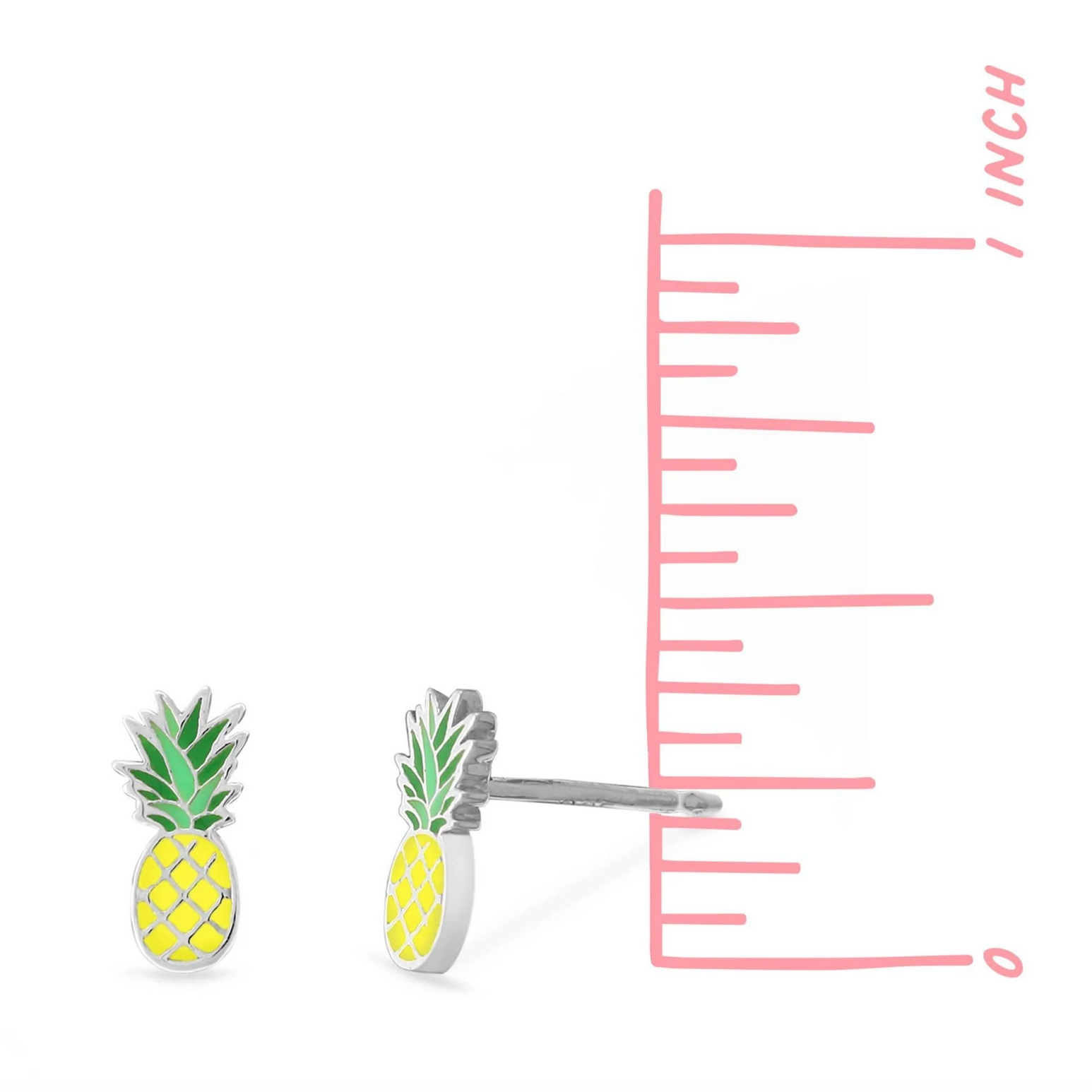 BOMA Pineapple Stud Earrings