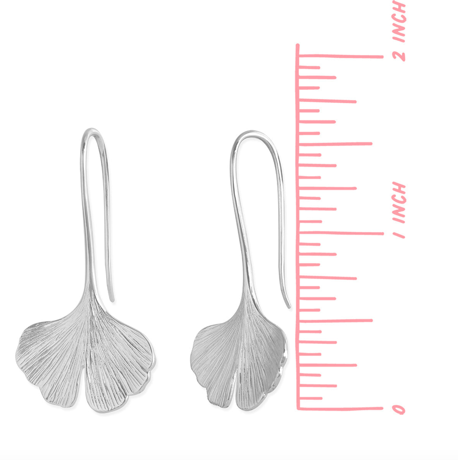 Boma Gingko Leaf Earrings