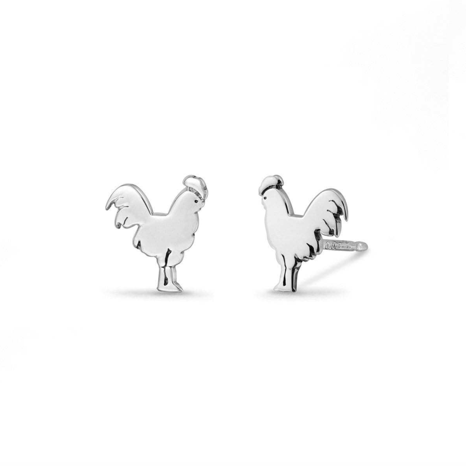 Boma Chicken Farm Sterling Silver Stud Earrings