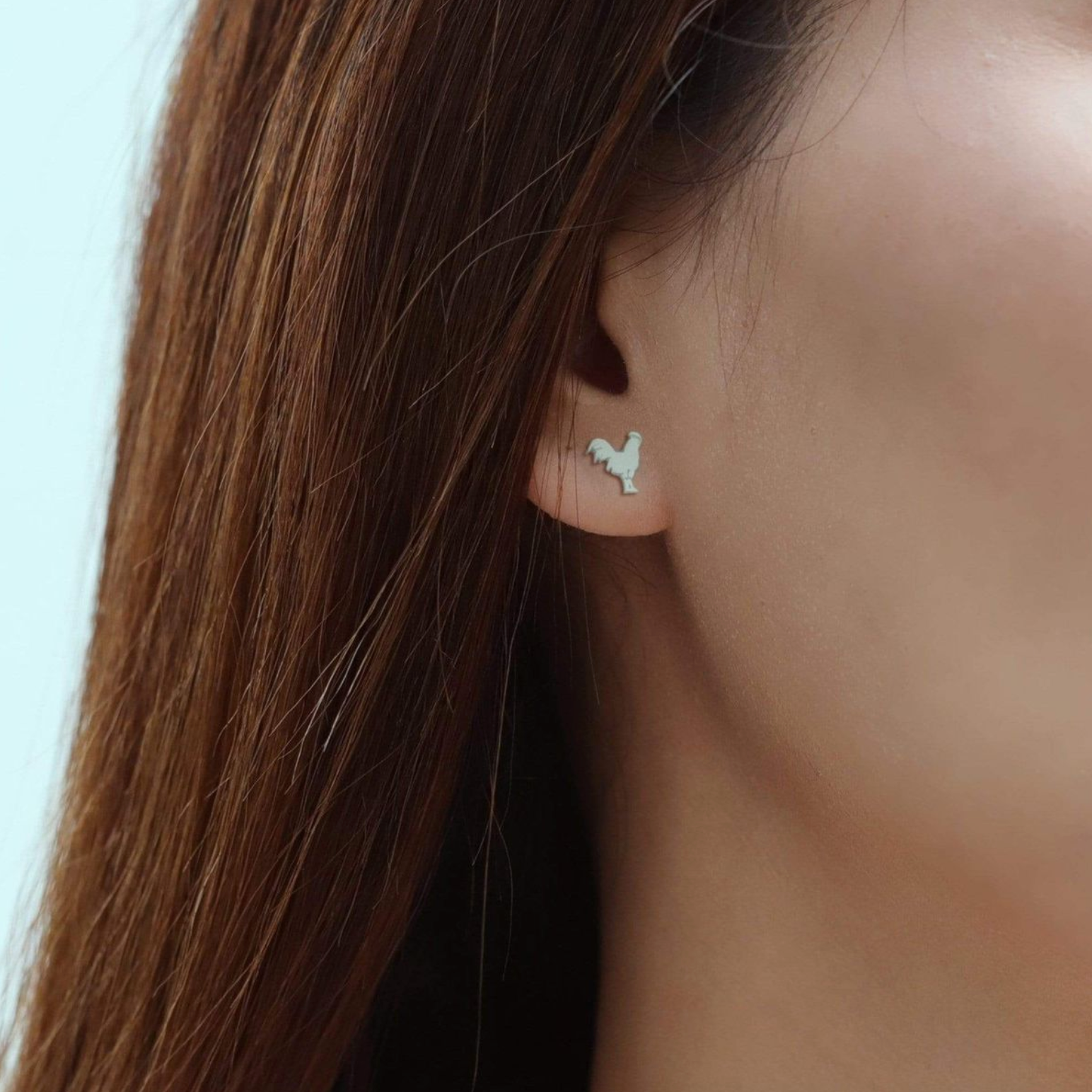 Boma Chicken Farm Sterling Silver Stud Earrings