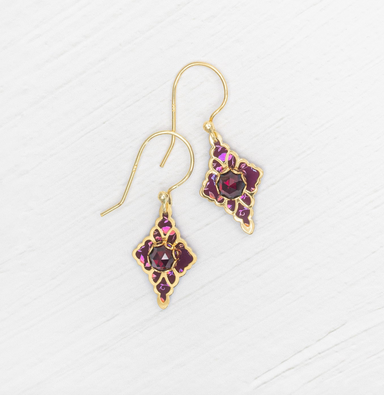 Holly Yashi Esme Earrings - Garnet