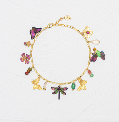 Holly Yashi Garden Whimsy Charm Bracelet - Gold