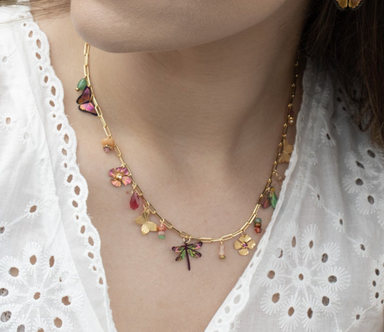 Holly Yashi Garden Whimsy Charm Necklace - Gold