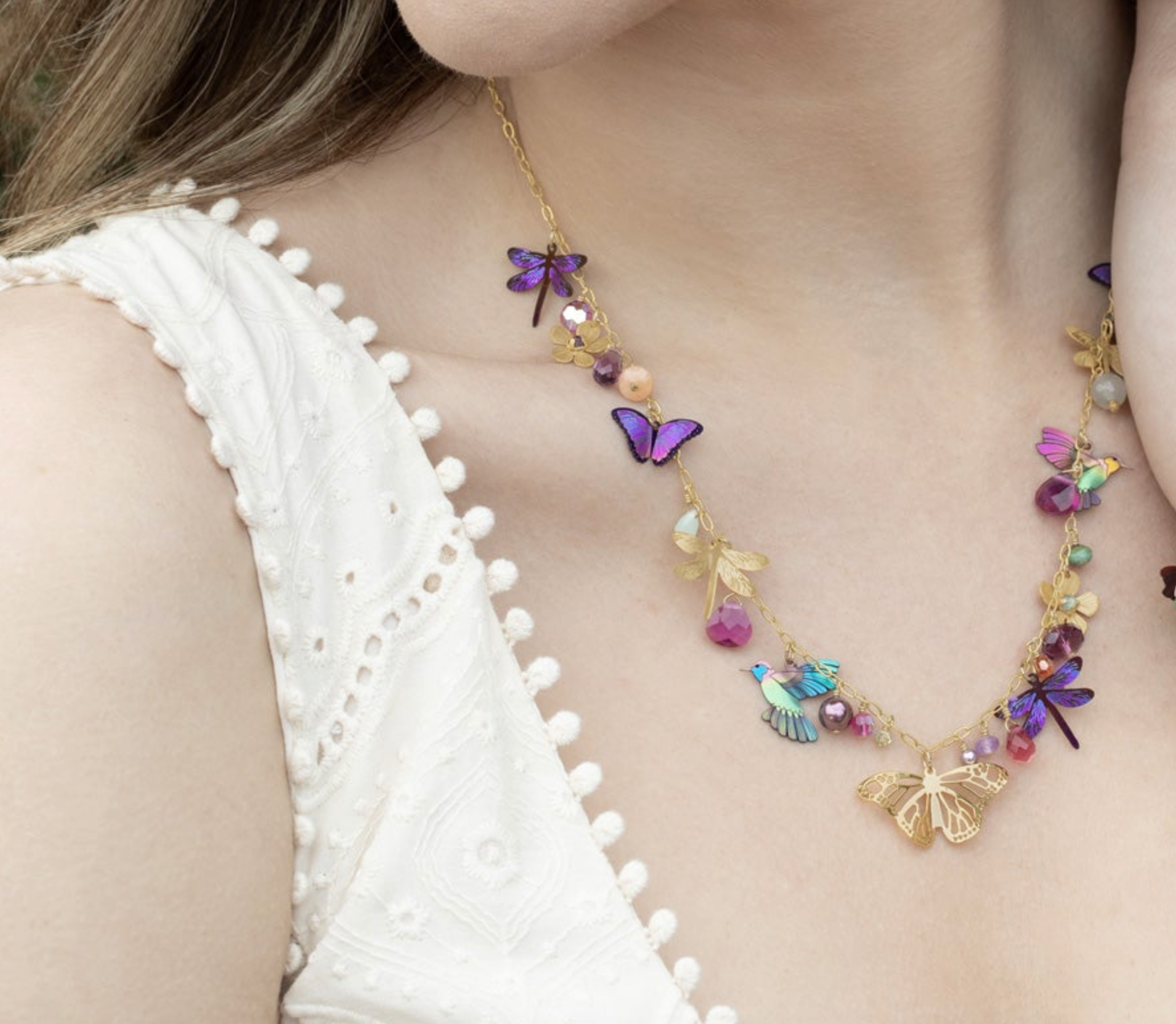 Holly Yashi Garden Party Necklace - Gold