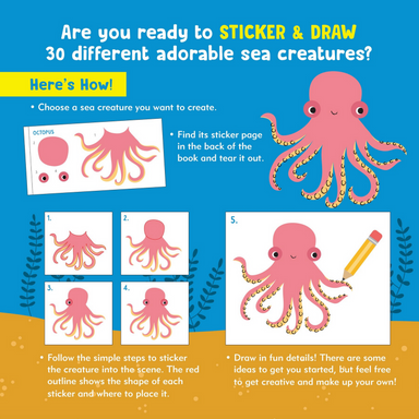 Sticker and Draw - Under the Sea