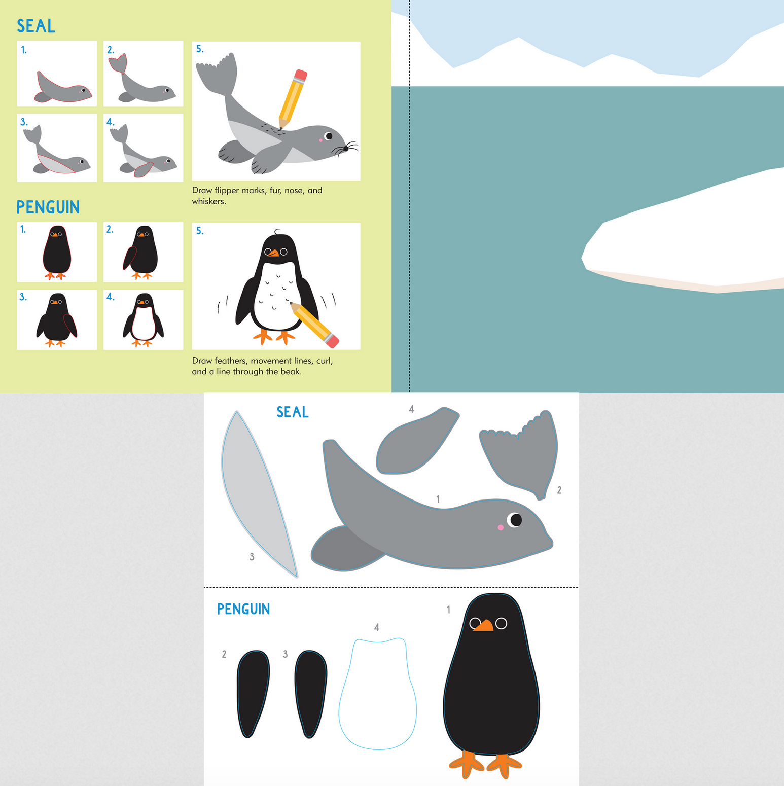 Sticker and Draw - Under the Sea