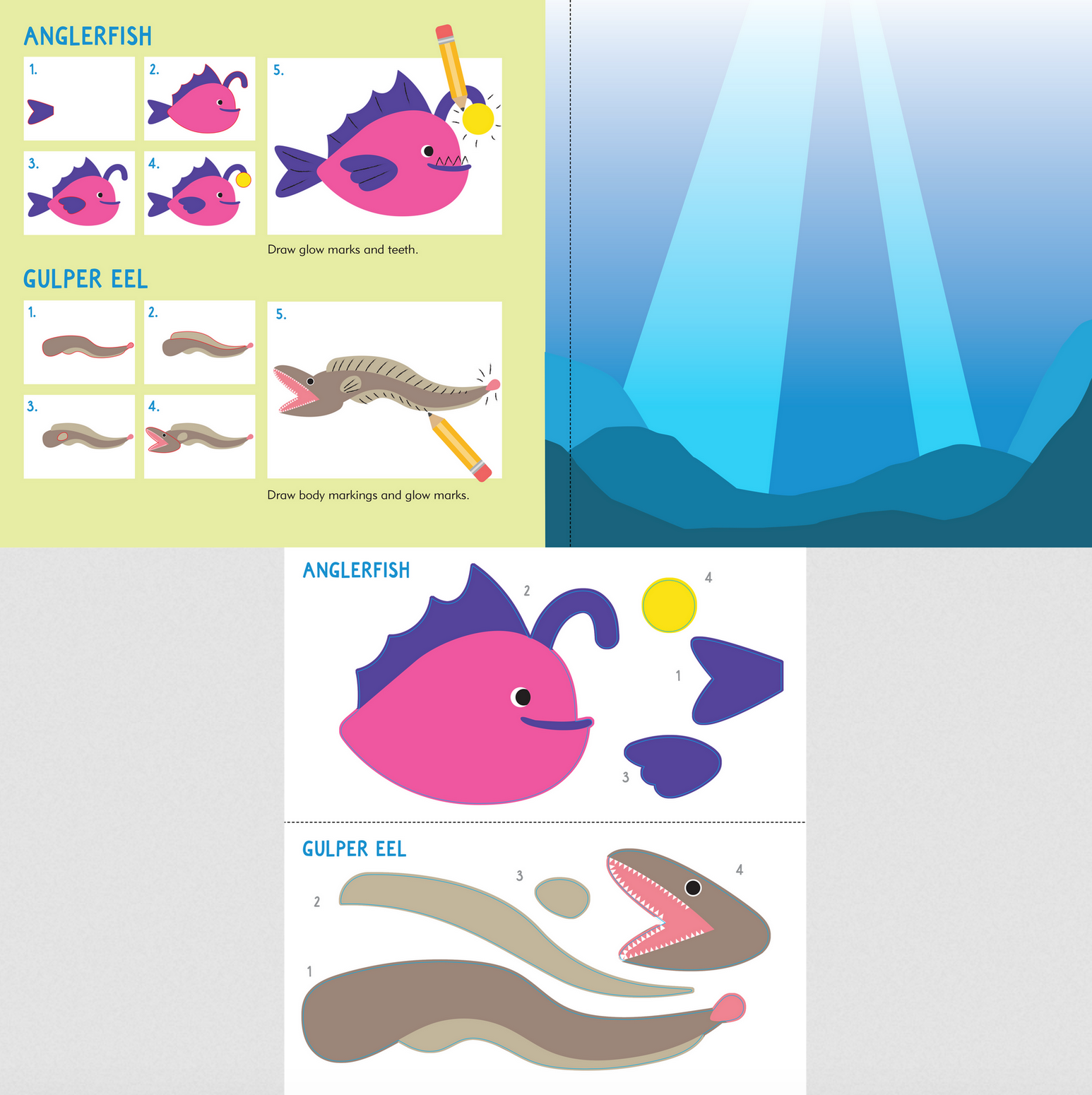 Sticker and Draw - Under the Sea