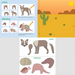 Sticker and Draw - Animals