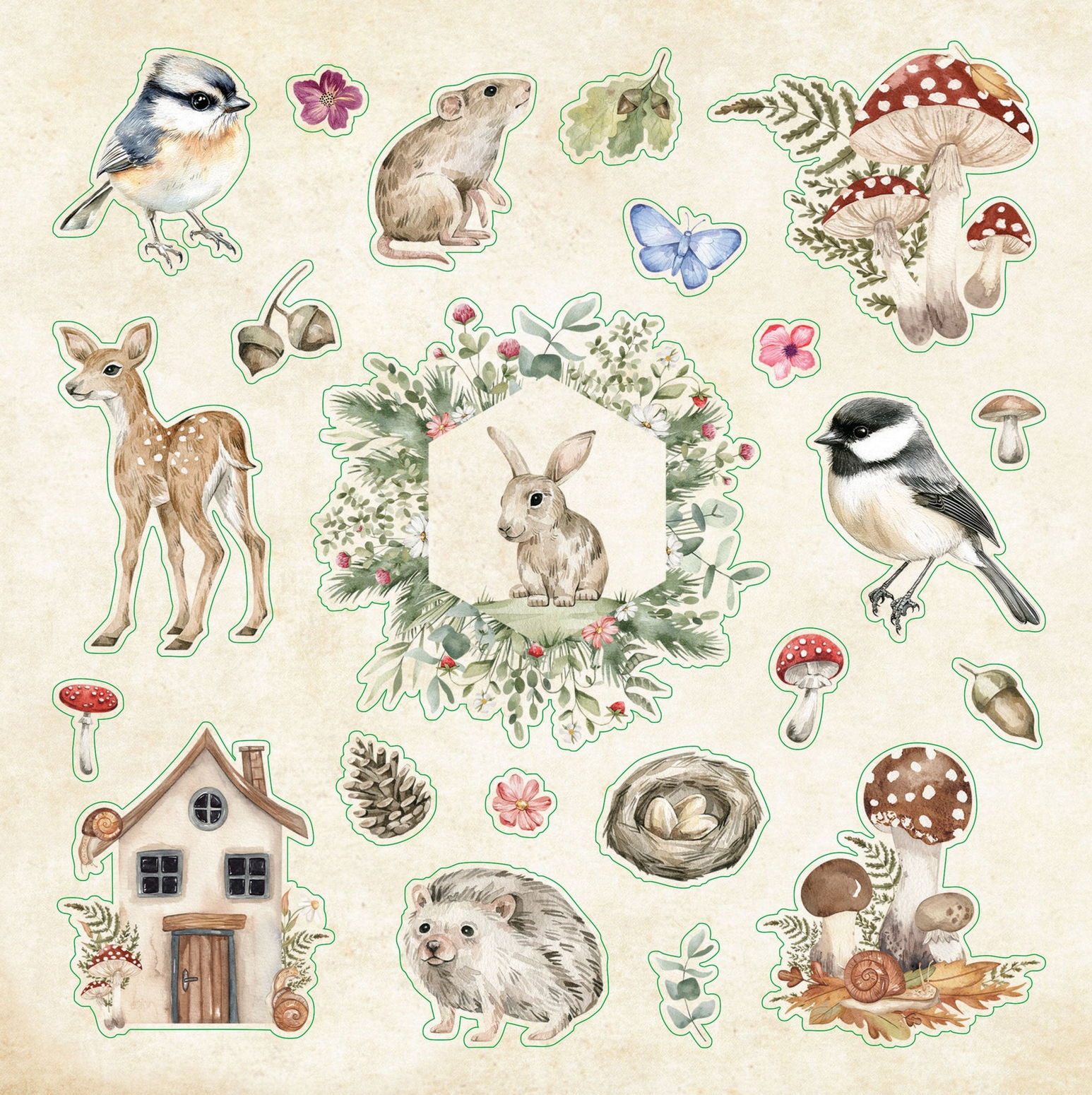 Enchanted Forest Sticker Book