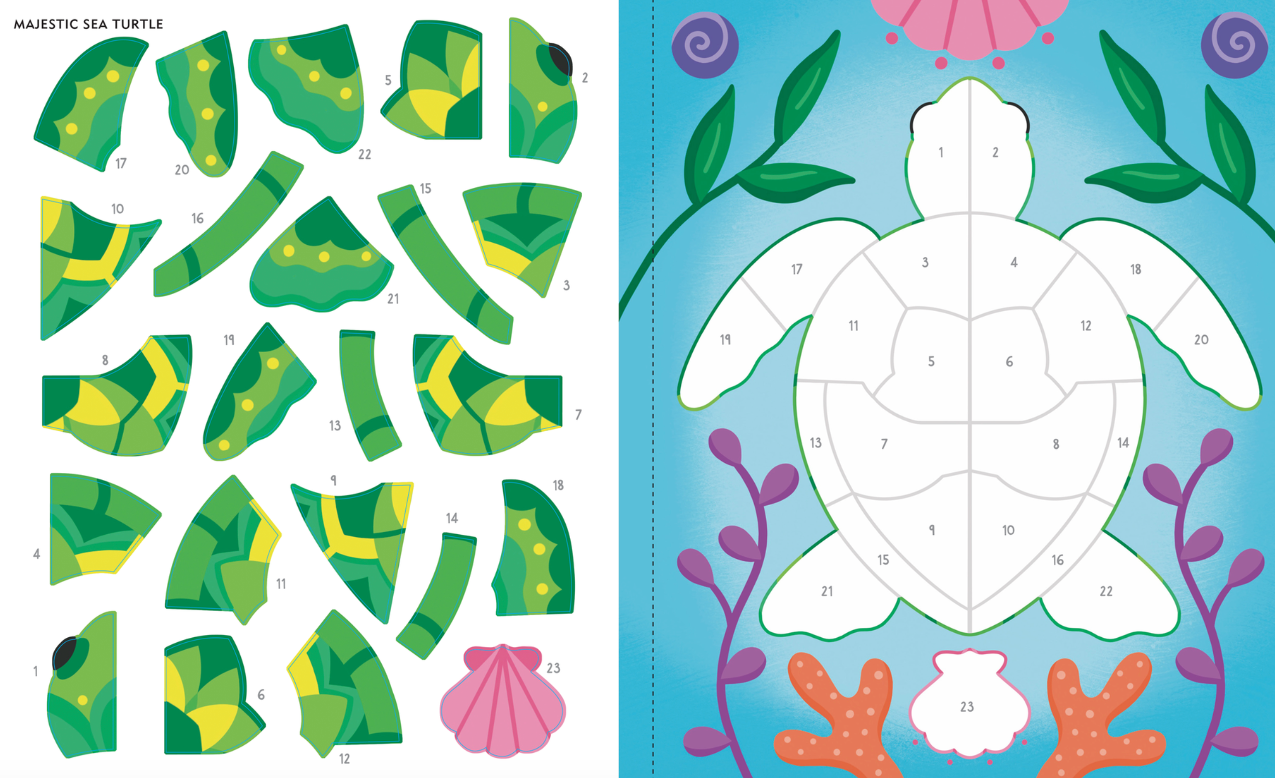 Mindfulness Large Print Color-by-Sticker Book