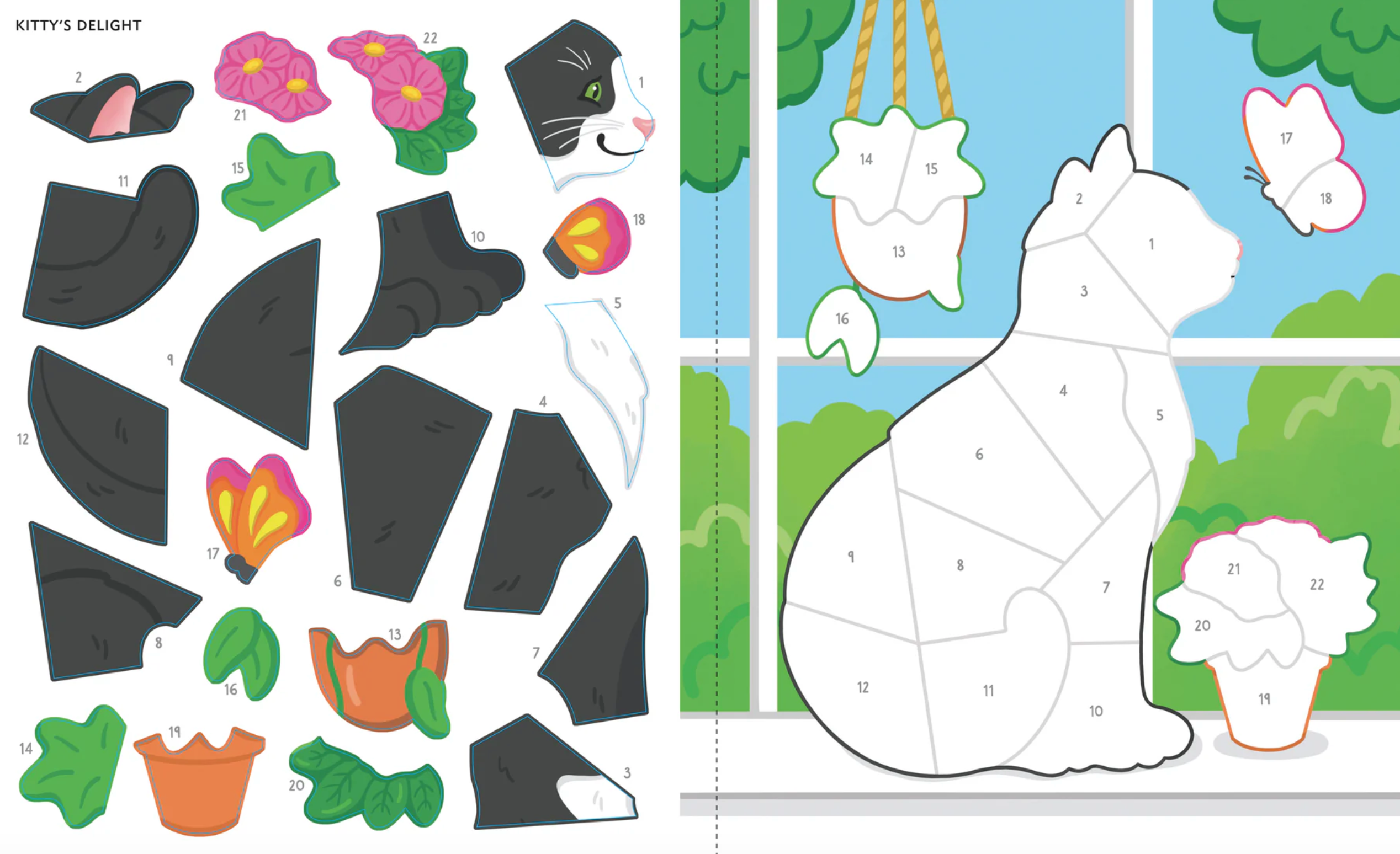 Calming Creations Large Print Color-by-Sticker Book