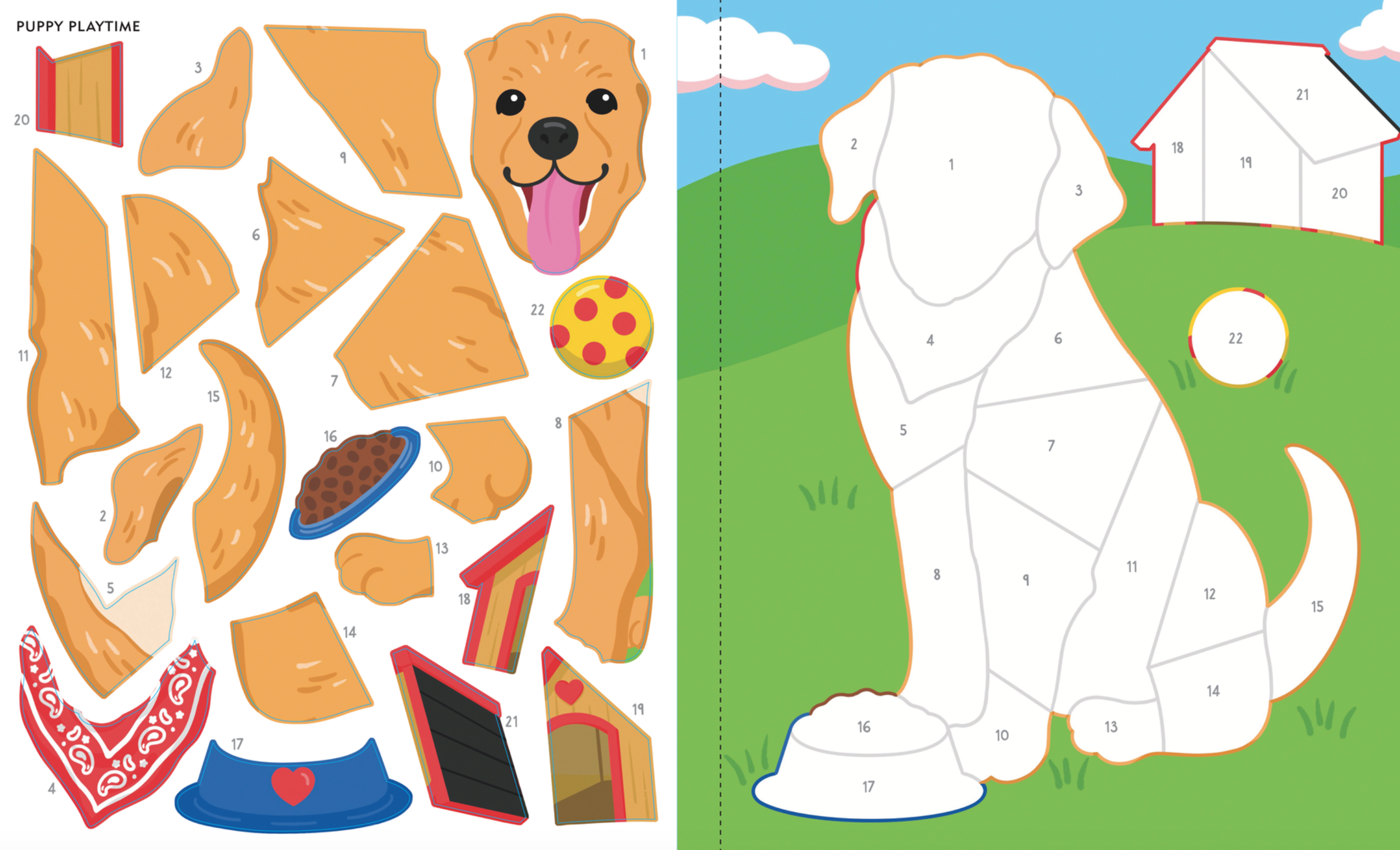 Calming Creations Large Print Color-by-Sticker Book