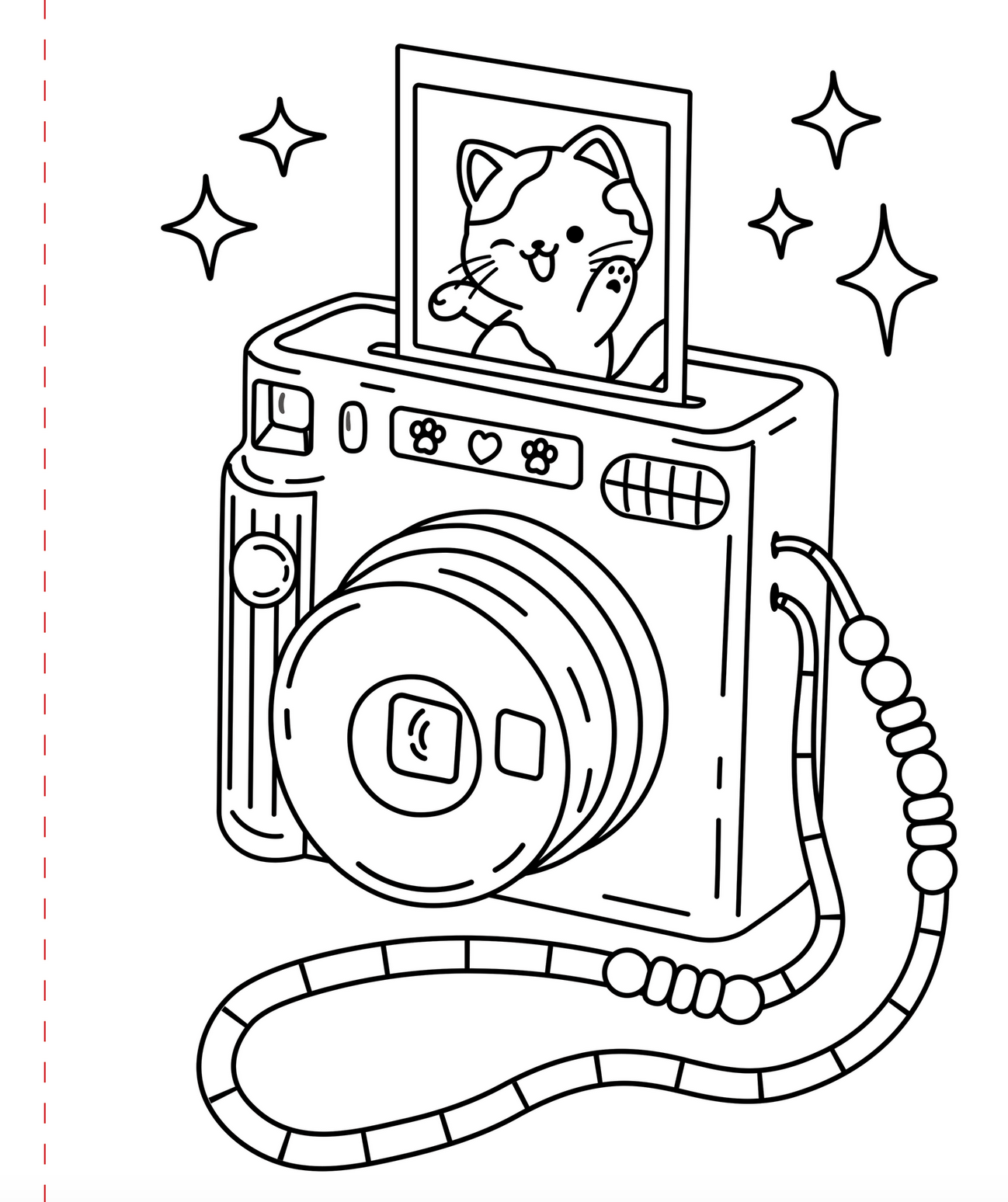 Large Print Coloring Book - Cozy & Comfy