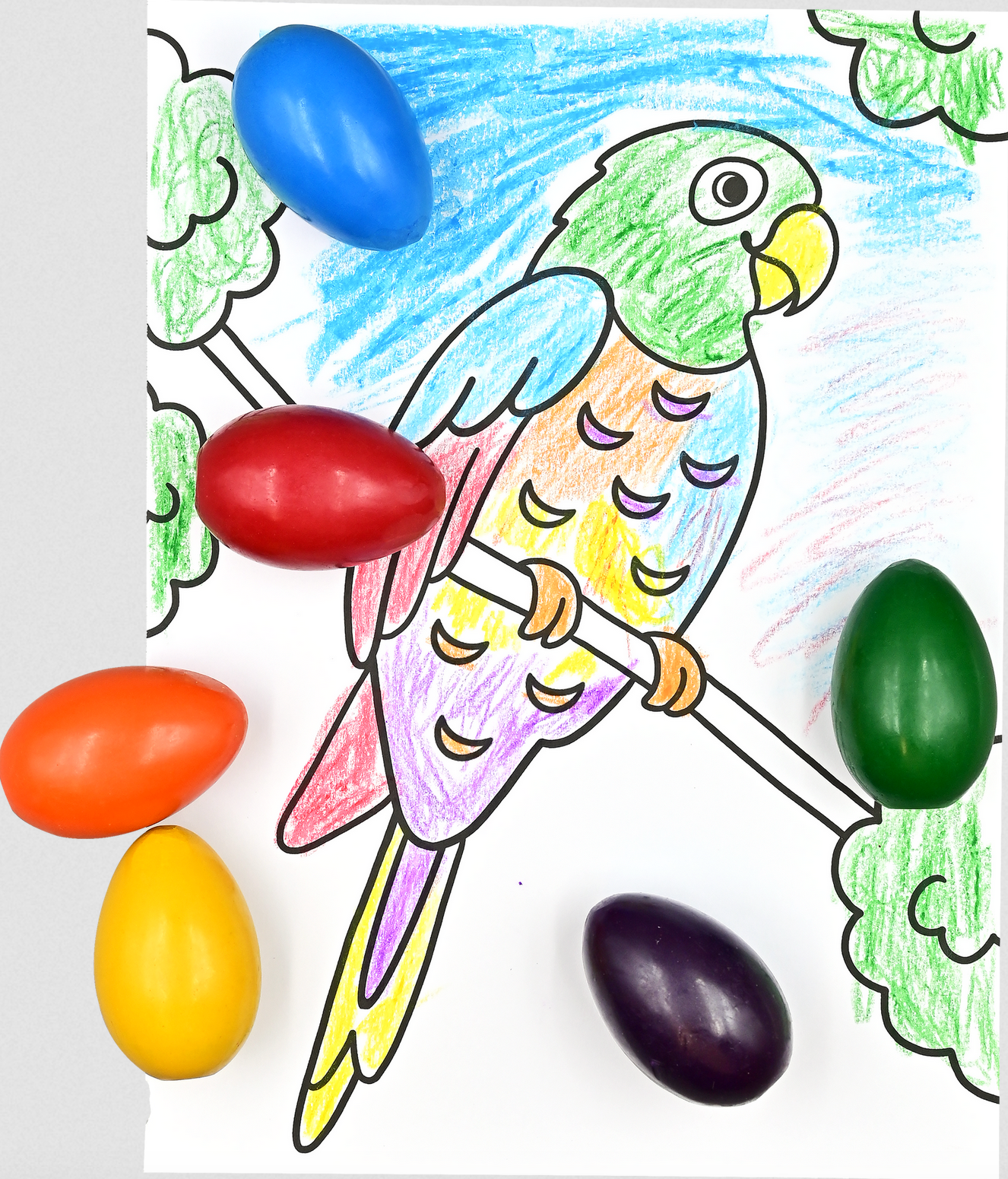 Studio Series Junior Beeswax Egg-Shaped Crayons