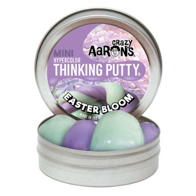 Crazy Aaron's Thinking Putty Easter Bloom Hypercolor Mini Tin