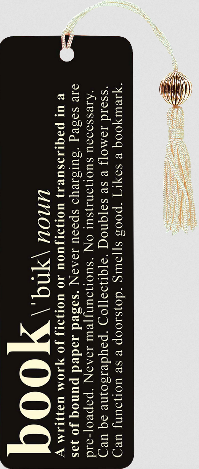 PTR Book Beaded Bookmark