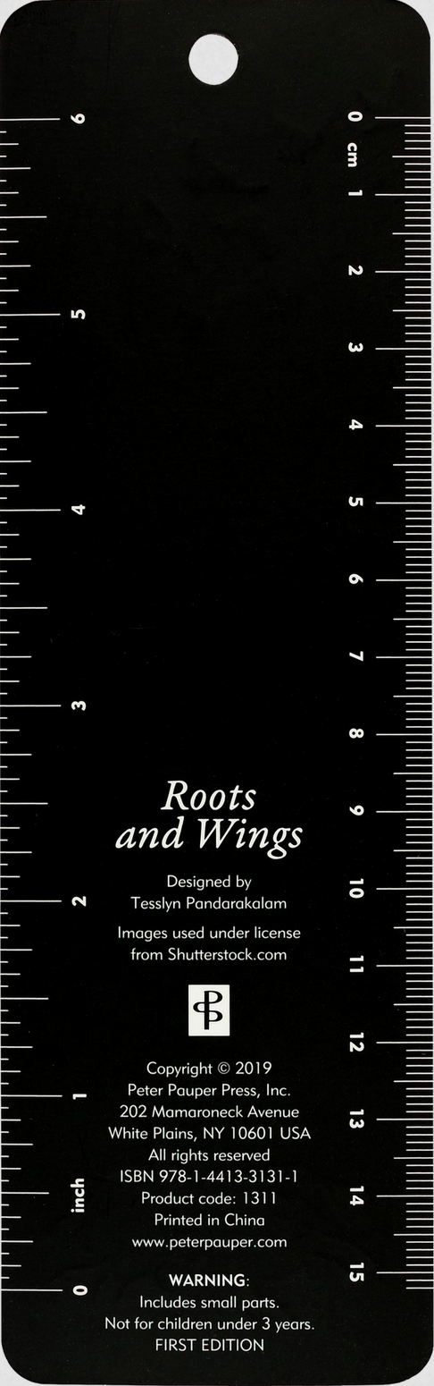 PTR Roots and Wings Beaded Bookmark