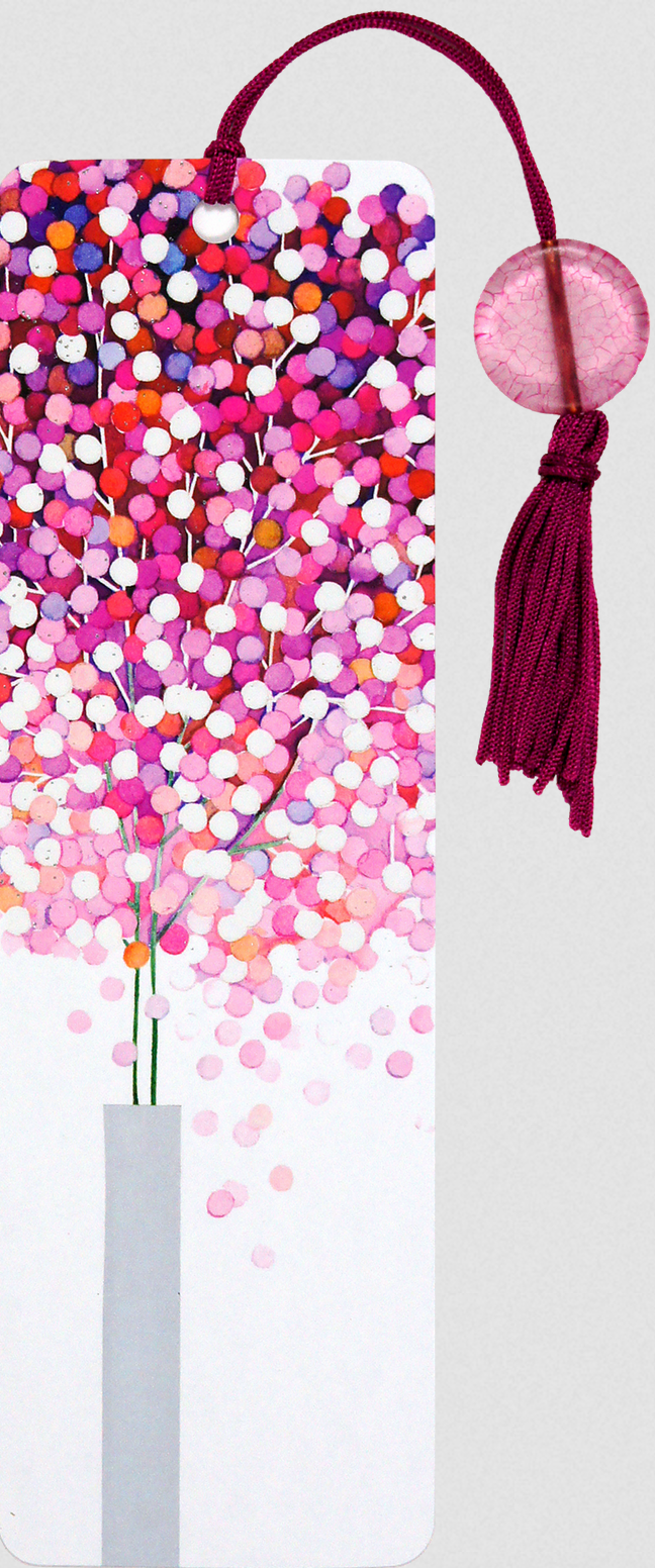 PTR Lollipop Tree Beaded Bookmark