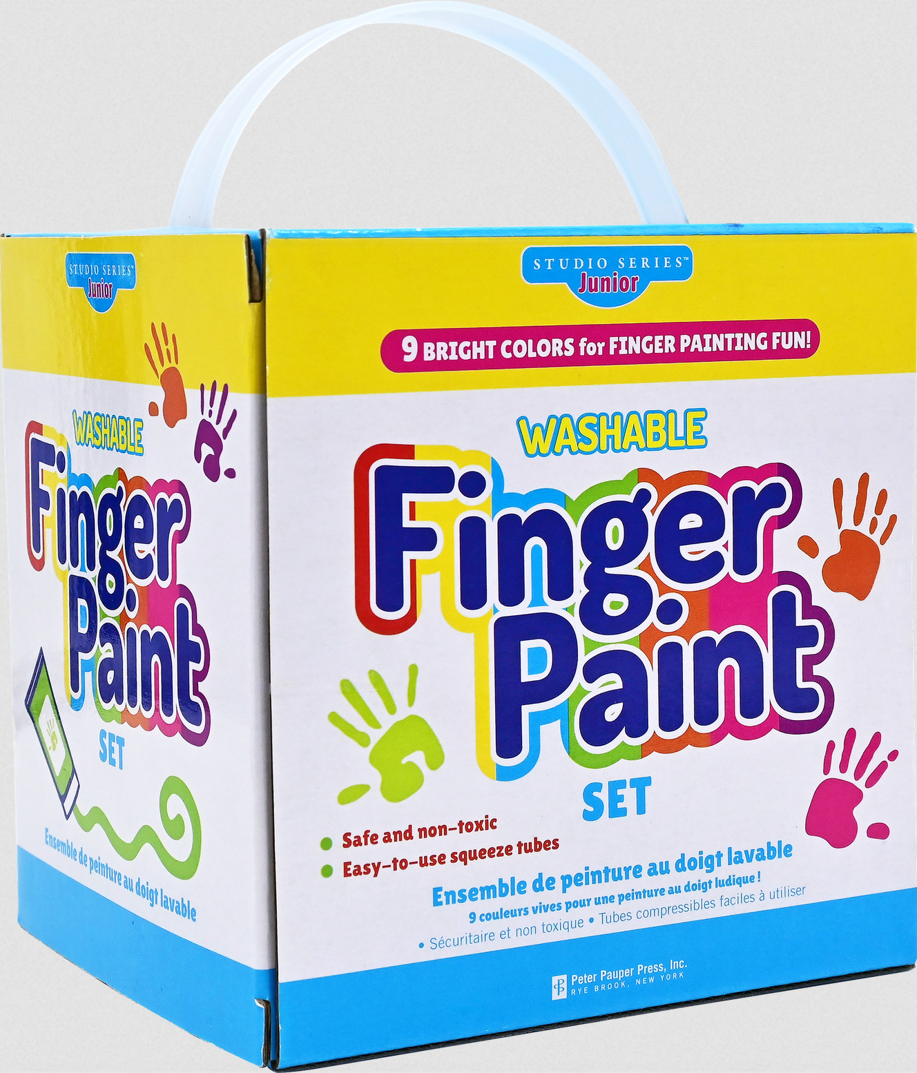 PTR Studio Series Junior Finger Paint Set (9 Colors)