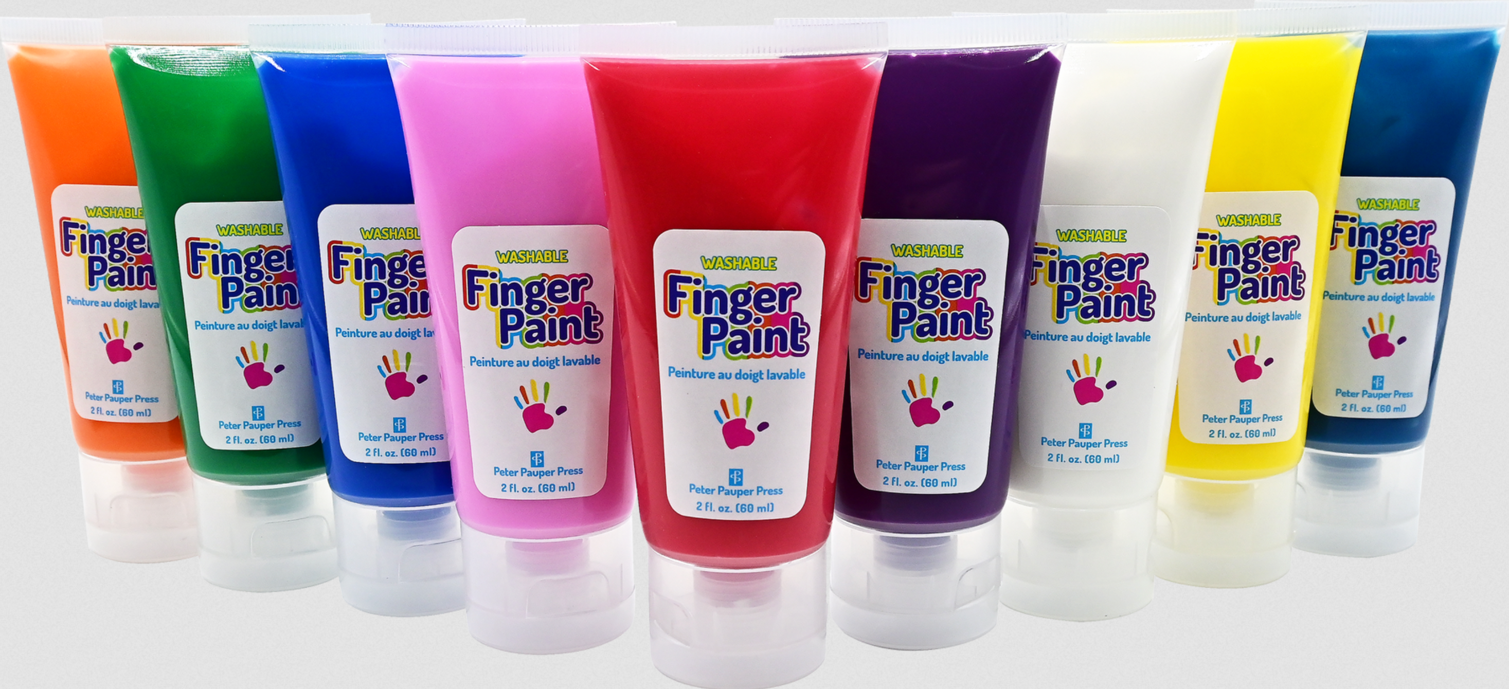 PTR Studio Series Junior Finger Paint Set (9 Colors)