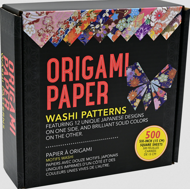 PTR Origami Paper Washi Patterns (500 Sheets)